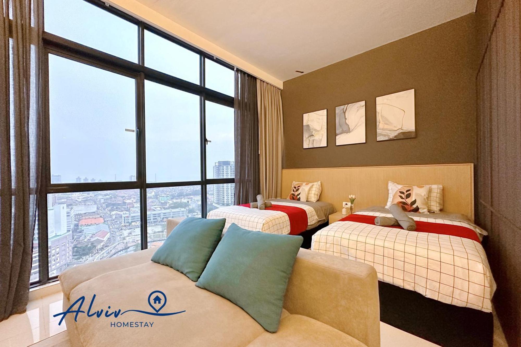Alviv 99 Suites I Family Suite I 4-7 Pax I 5Minsmelakacruise I Jonkerst Luaran gambar